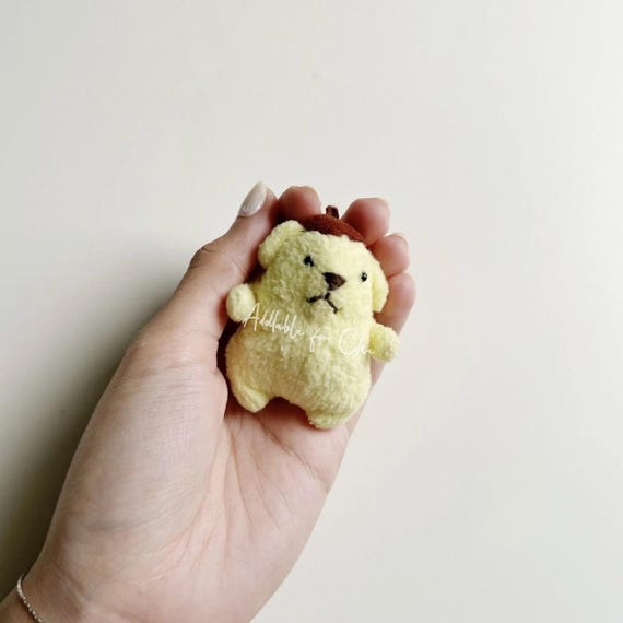 サンリオ ヴィンテージ ミニ ポムポムプリン キーチェーン ブローチ