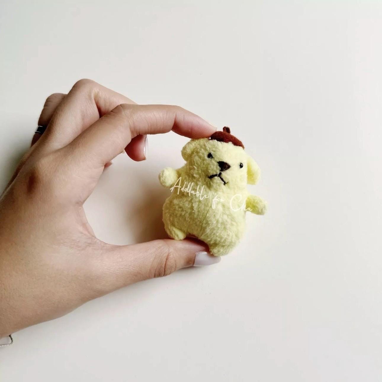 サンリオ ヴィンテージ ミニ ポムポムプリン キーチェーン ブローチ