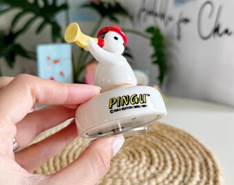 ピングーオルゴール 陶器 1993年 エディトイジャパン ペンギン