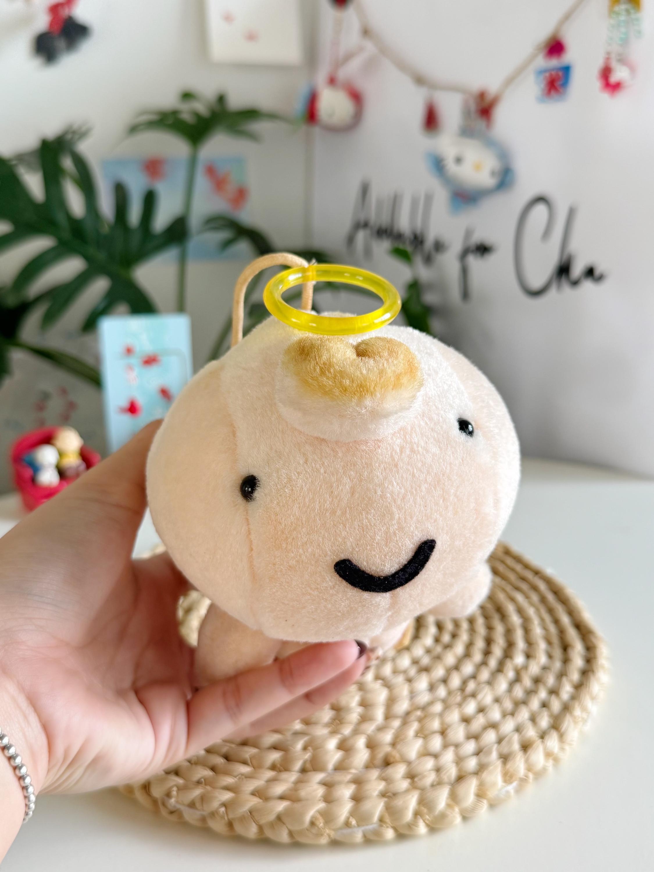 Tamagotchi Angel Chestnut Angel Vintage Bandai 1997 Soft Plush Toy