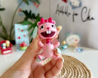 Happy Tree Friends Giggles Shocking Keychain Mondo Media 2009 Toy