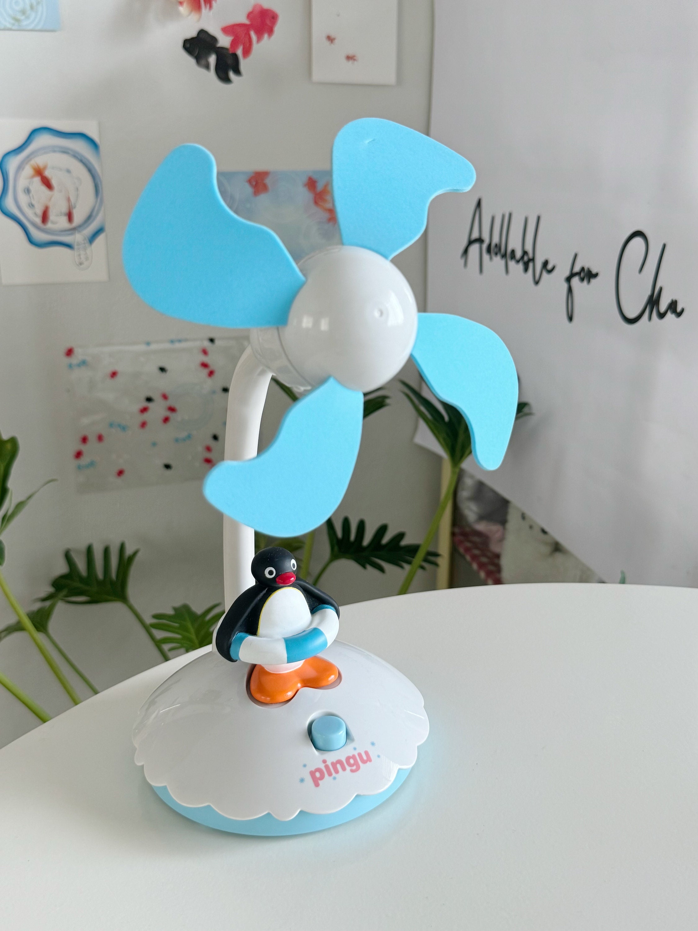 ピングー ミニ扇風機 働くペンギン ピングー - Etsy 日本