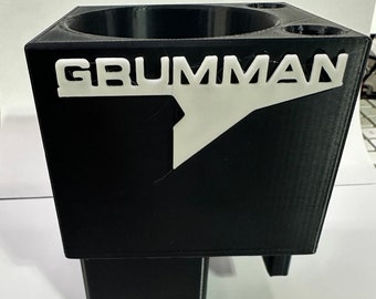 RIGHT ash tray - Grumman AA5 front cup holder with pencil holder - Application is AA5 with ash tray on right side of console.