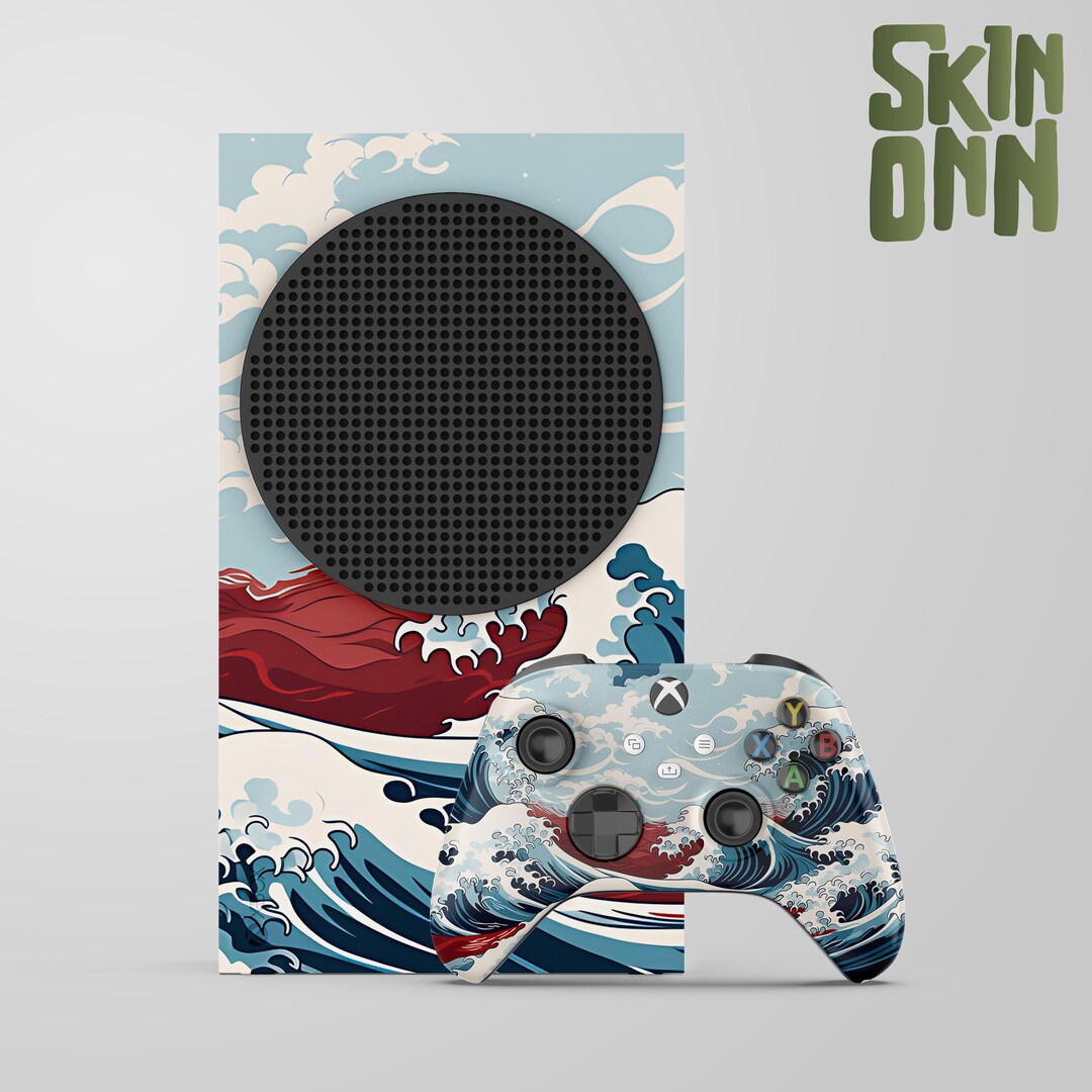 Xbox Advertisements Using Pattern Xbox Series S Skin Black White Graphic Pattern | Minimal Vinyl Wrap ...