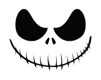 Nightmare Ghoul Smiling SVG Digital Download