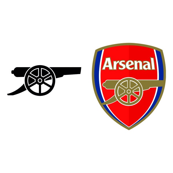 Arsenal logo les canonniers SVG Téléchargement numérique