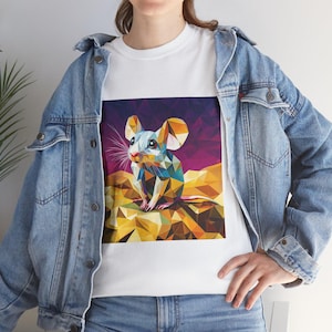 Aesop Löwe und Maus Unisex T-Shirt, Fabel Safari Shirt, Tierliebhaber Geschenk, Klassische Literatur Top, Natur T-Shirt, Dschungel Grafik T-Shirt