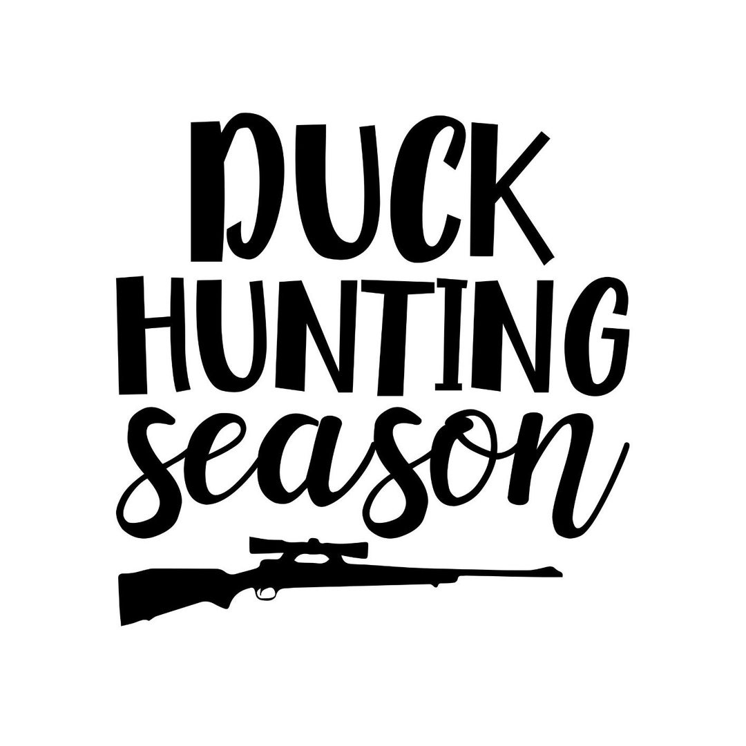 Duck Hunting Season SVG Duck Hunting SVG Hunting Season SVG Duck Season
