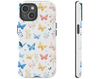 iPhone 15 14 13 12 11 X Samsung S23 S22 21 20 10 Pixel 7 6 Butterflies Phone Case Great Aesthetic ALL PHONE MODELS Check Selections Below