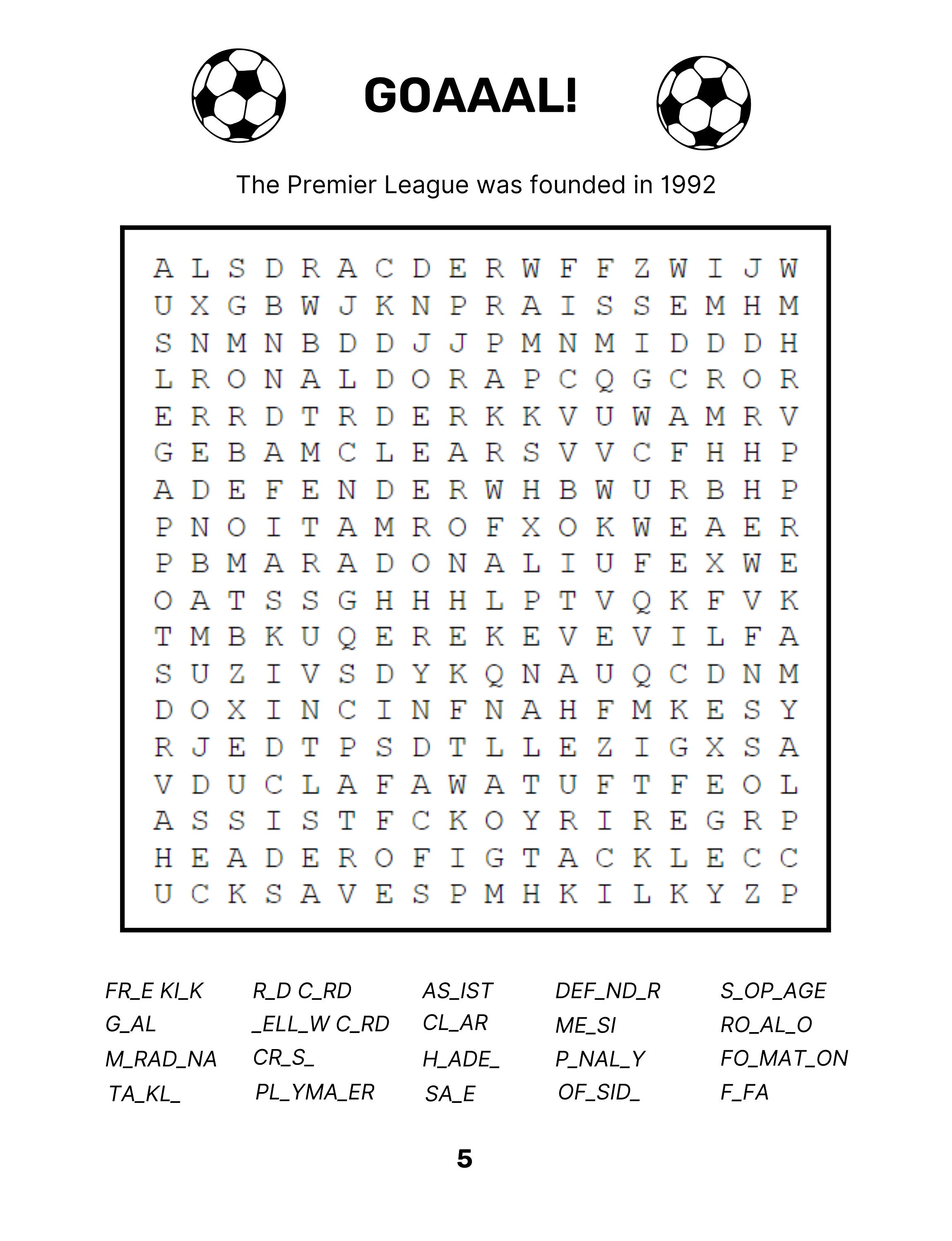 Missing Link Wordsearch Puzzle New Type of Word Search Double the Trouble Two Level Search PDF ...