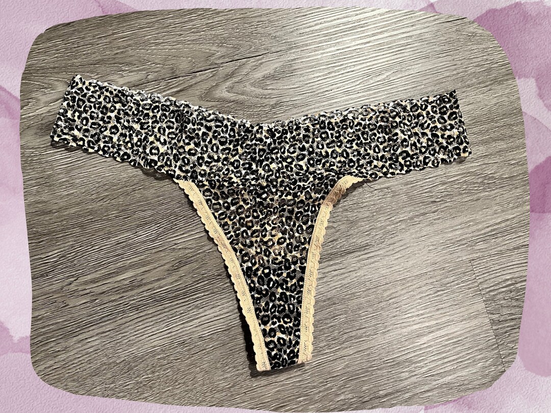 Worn Panties, Worn Women Panties, Used Panties, Pretty Panther String ...