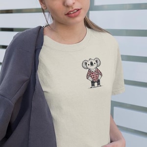 Aussie Icon Koala Graphic Unisex T-Shirt, Cute Animal Tee, Casual Gift for Nature Lovers, Australian Wildlife Shirt
