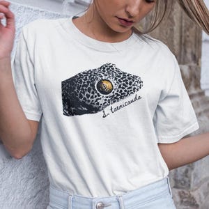 Lizard Love Unisex T-Shirt, Nature Lover Apparel, Gift for Reptile Fans, Golden-tailed Gecko, Animal Print Tee