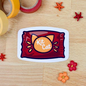 Kit Cat Vinyl Sticker | Original Fan-made Sticker