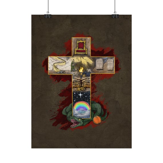 Forever Faithful, The Promises of God - Textured Matte Posters