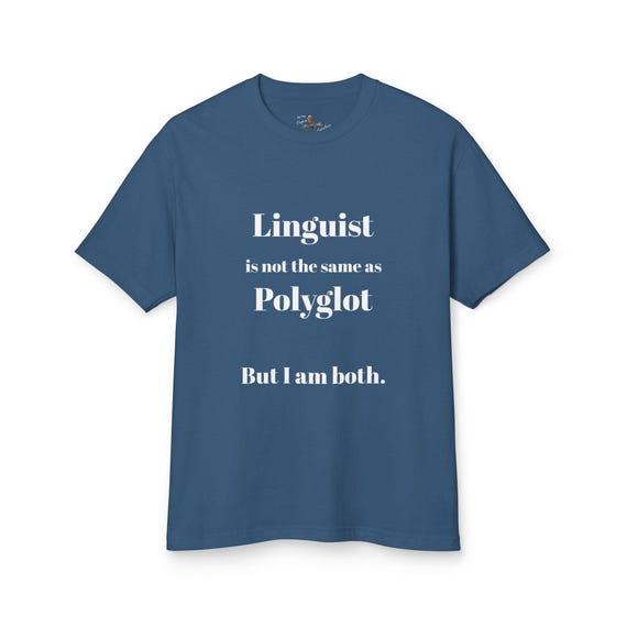 Linguist Polyglot - Unisex Garment-Dyed Heavyweight Cotton Tee