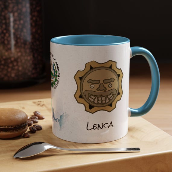 Pipil and Lenca - El Salvador Accent Coffee Mug (11, 15oz)