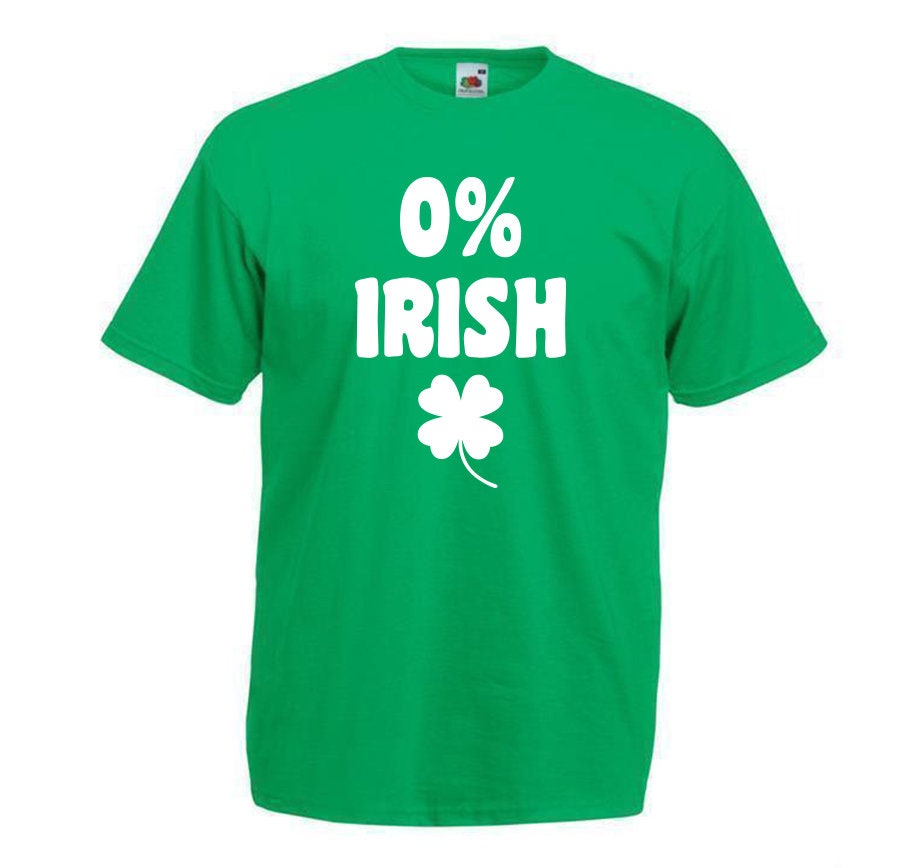 T-shirt St. Patrick's Day Uomo - Gildan Heavy Cotton Trifoglio Irlanda