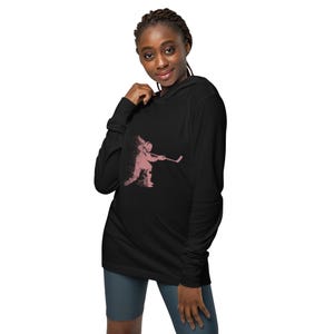 Hockey Culture- Long Sleeve Tee- Custom Women&#39;s Hockey - Hockey Gift for Daughter