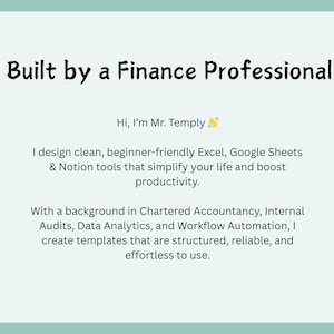 Excel Bi-Weekly Budget Planner Spreadsheet tracker (Digital Download) immagine 2