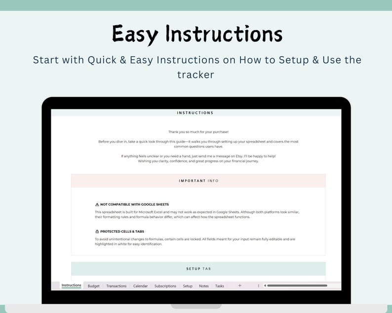 60/25/15 Budget Planner Excel Spreadsheet (Digital Download) imagen 12