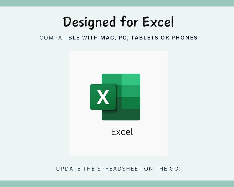 Excel Bi-Weekly Budget Planner Spreadsheet tracker (Digital Download) immagine 10