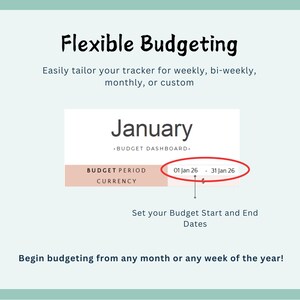 60/25/15 Budget Planner Excel Spreadsheet (Digital Download) imagen 8
