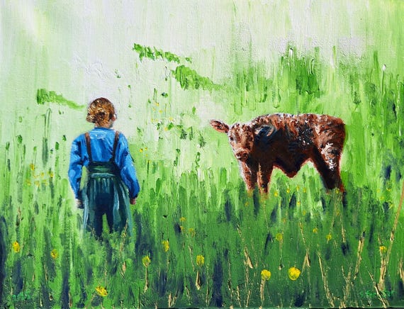 Original Art Print | 10x8 Prints | Mounted Print | Mounted Art | Wall Art | Oil | Acrylic