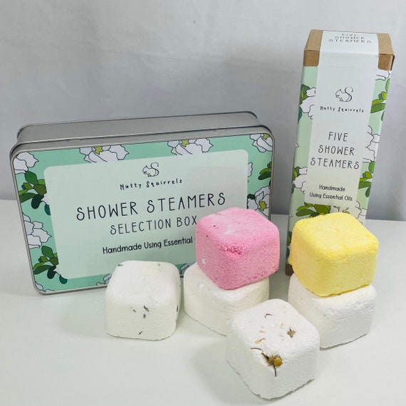 6 Shower Steamers in Gift Tin | bath bombs | bath steamers