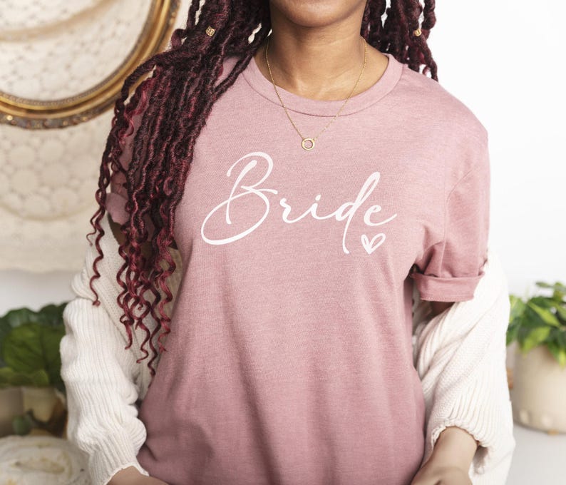 Bride Shirts, Bride Team Shirt, Bachelorette Tshirts, Wedding Party Tshirt, Bride Tribe Gift, Team Bride Tees, Hen Party Tee, Team Bride Top image 6