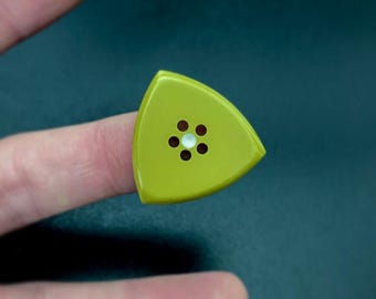 High quality handmade guitar pick made of torlon in shape of triangle best gift for musician by Luka Plectrums - Tri Blade
