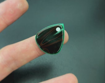 Artistic modern guitar pick made of high quality kirinite and uhmwpe Mateusz Krauze Sygnature Triple Attack Jazz Pick by Luka - Toxin