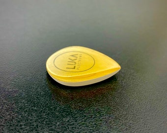 Beautiful handmade guitar pick in shape of jazz made of high quality plastic, best gift for guitarist by Luka - Double Jazz