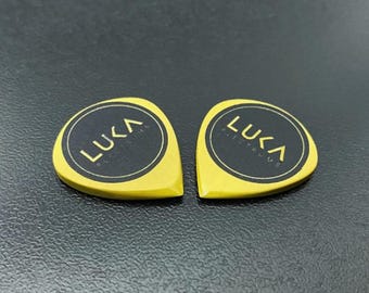 High quality handmade guitar pick made of torlon in shape of jazz best gift for musician by Luka Plectrums - Torlon Jazz