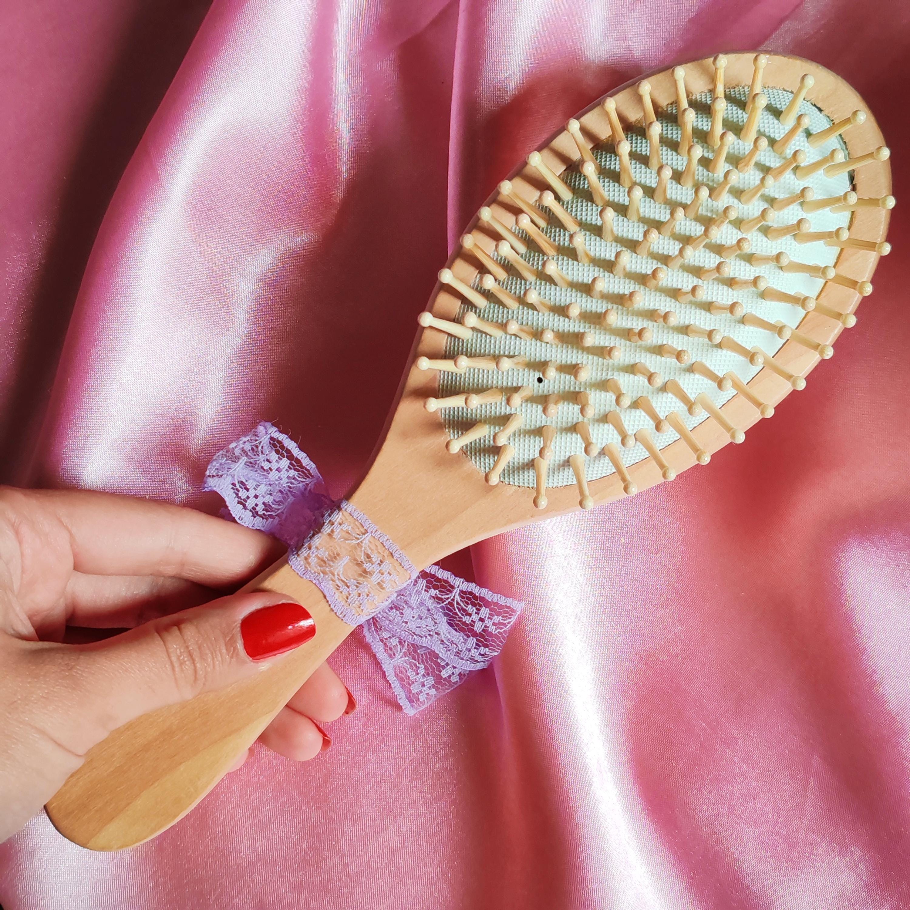 Rapunzel Inspired Hand-painted Hairbrush, Personalized  display picture 3