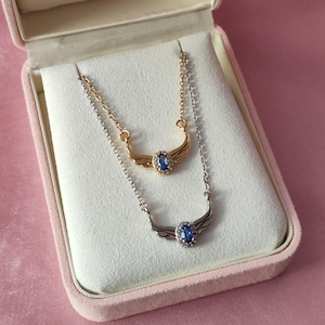 Swan Princess Odette Enchanted Pink Stone Necklace, Odette Necklace, Swan Lake, Ballet Necklace, Odette Tiara, Swan Lake Necklace, Odile