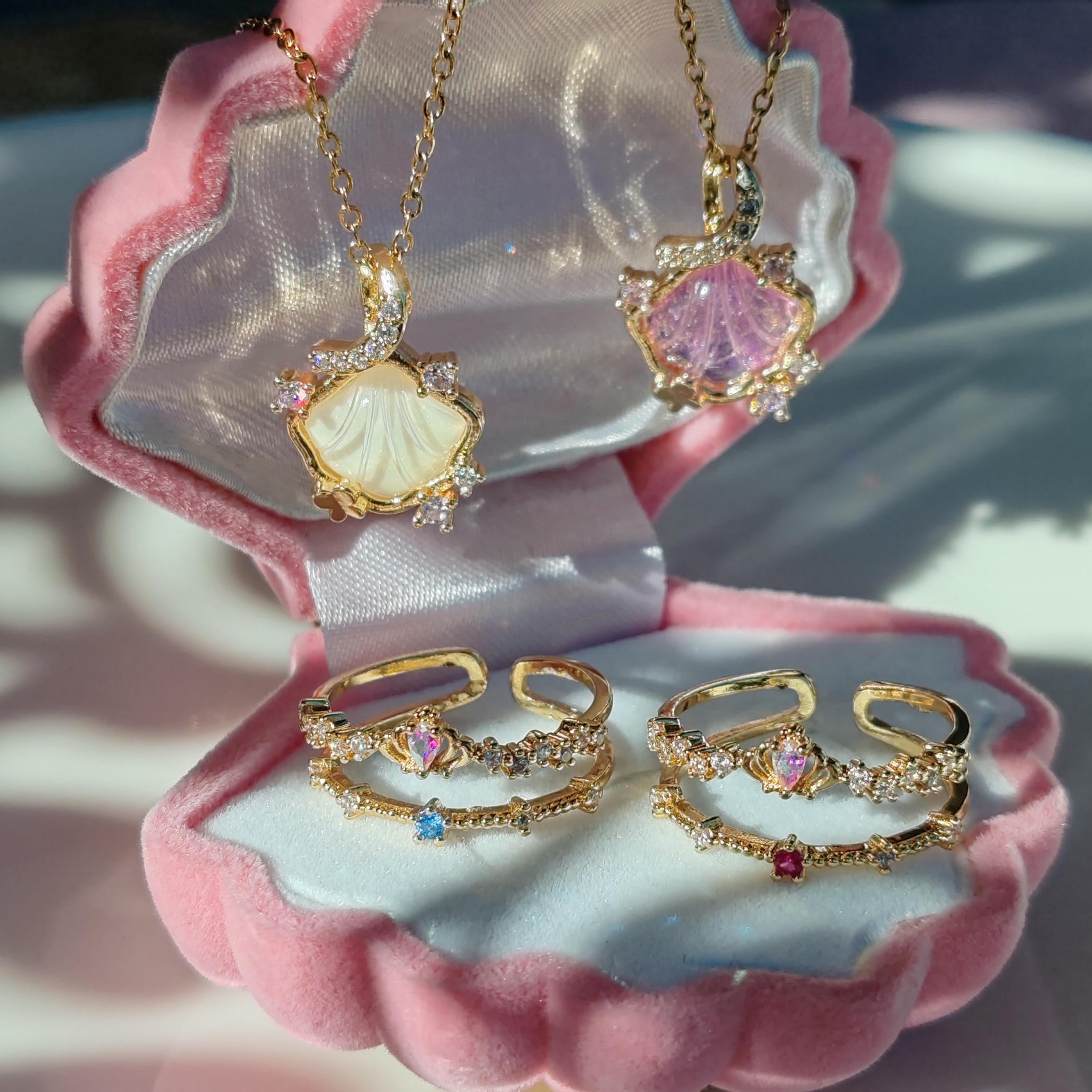 Little mermaid melody jewelry - Etsy 日本