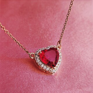 CDE Collana Donna Con Ciondolo Cuore E Iniziale – Placcata Oro 18k, Con Zirconi – Lettera A-Z Personalizzata, Regalo Per Lei