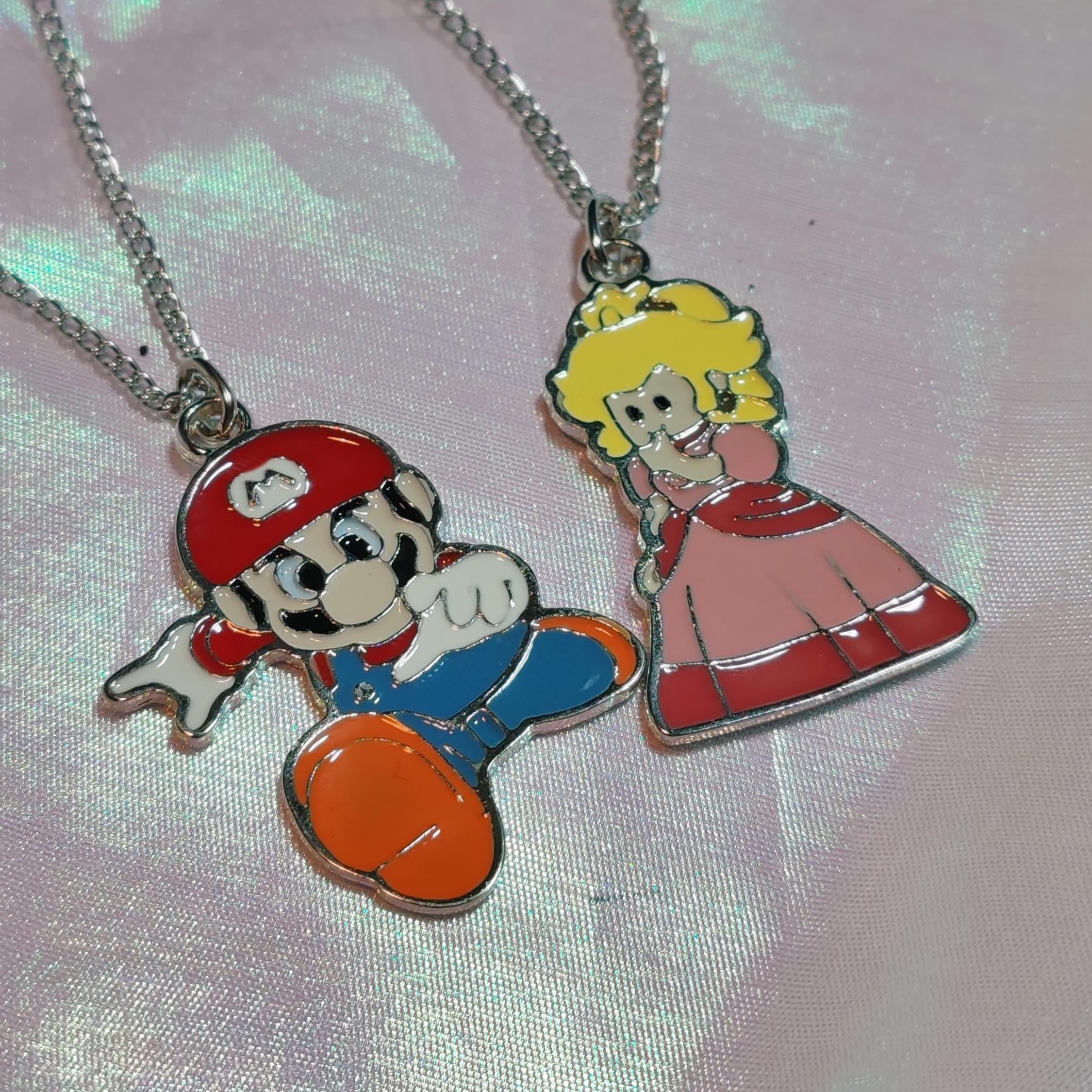 Princess Peach Necklace