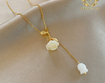 Gold Flower Necklace