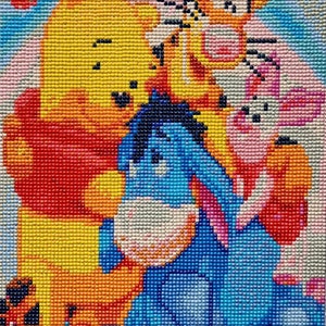 Disney-Winnie the Pooh Diamond Painting Sticker Type 10x10cm Parent-child  Handmade Experience/Graduation Gift - Shop ilovepainting Illustration,  Painting & Calligraphy - Pinkoi