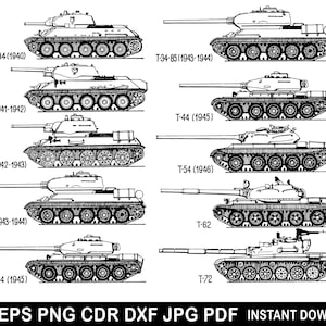 Tank Svg Bundle, Military Tank Cricut, Army Tank Logo, Tank Decor, Tank Silhouette, Tank Shirt, Tank Cutting File, Old Tank Vector