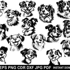 Dog Svg Mega Bundle, Peeking Dog Eps, Dog Ears Drawing Clipart, Peeking Dog Silhouette, Peeking Dog Decor, Peeking Dog Cricut For Cutting
