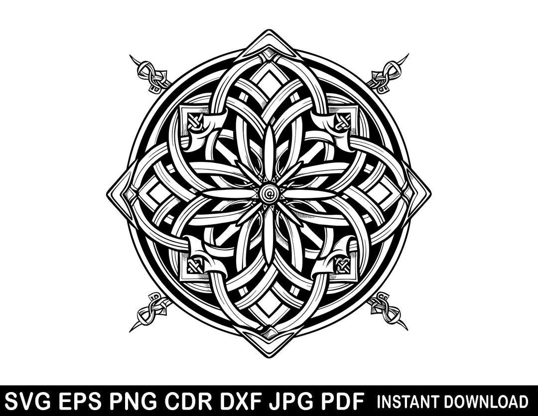 Old Norse Protection Rune Svg, Viking Talisman for Protection Png ...
