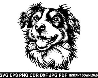 Dog Breeds Silhouette Svg Eps Png, Dog's Heads Decor, Dog Breeds Print, Svg Files For Cricut, Digital Download