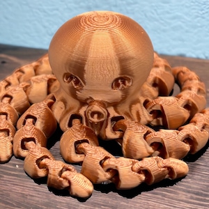 Fidget Squid / Octopus Fidget Toy: Playful Stress Relief for Her or Him