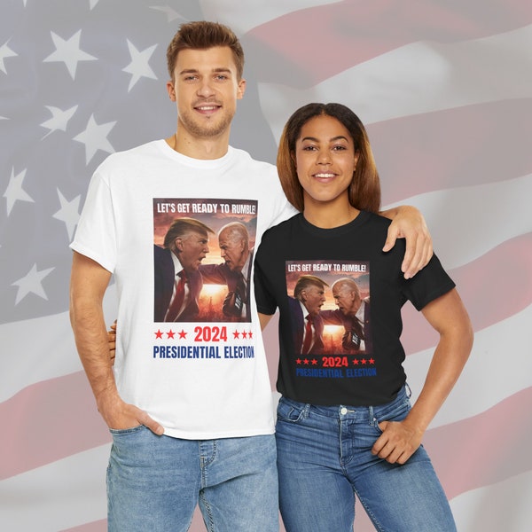 T-Shirt "Biden vs. Trump", Shirt, Presidential Election 2024, Sarcastic Election, Anyone, Else 2024, Anybody, Election Shirt, Patriotic Tees