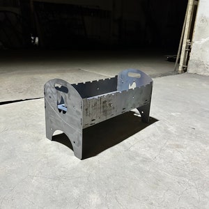Pozo de fuego portátil - Archivos de bricolaje para parrilla
