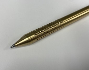 Custom brass pen precision made to order.