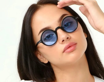 Atlas Black Round Sunglasses, Polarized Lenses, UV400, Stylish Frames, Fashion Sunglasses, Sunglasses Goggles, Cool Summer Accessories